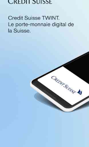 Credit Suisse TWINT Application de paiement mobile 1