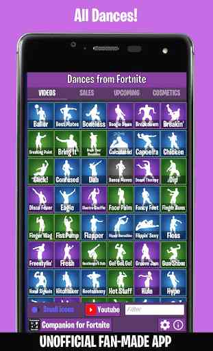 Danses de Fortnite (Emotes, Skins, Daily Shop) 1