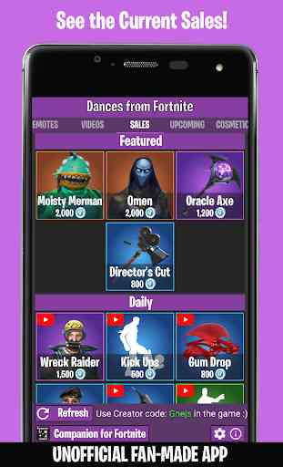 Danses de Fortnite (Emotes, Skins, Daily Shop) 3