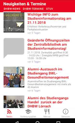DHBW Lörrach Campus App 1
