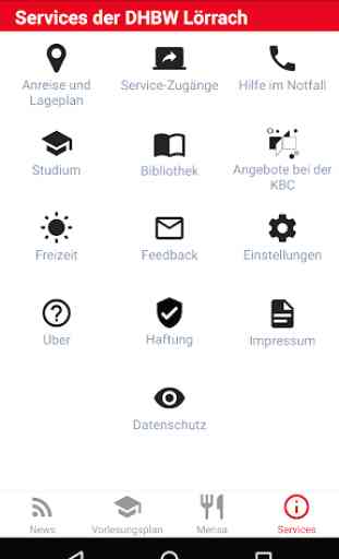 DHBW Lörrach Campus App 4