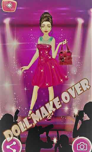 Dream Doll Makeover | Princess Salon Barbie Doll 4