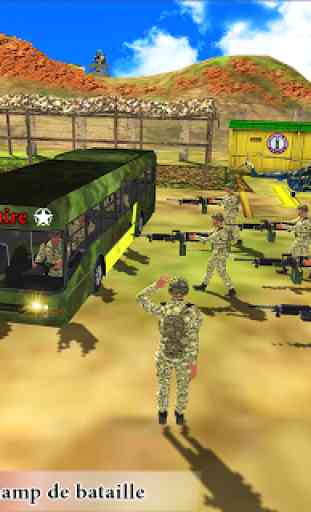 Drive Army Bus Transport Devoir Nous Soldier 2019 1