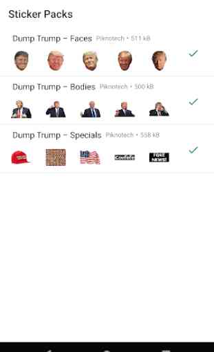 Dump Trump for WhatsApp 1