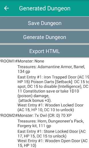 Dungeon Map Generator 3