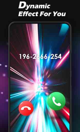 écran de thème de l'appelant - téléphone couleur 2