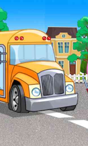 Enfants Autobus scolaire 2