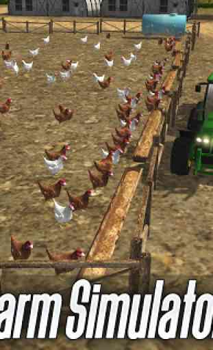 Euro Farm Simulator: poulet 1