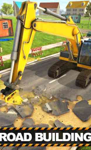 Excavator City Construction : Construction Games 2