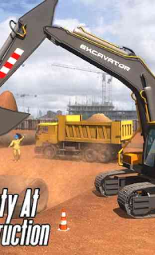 Excavatrice lourde de ville: Construction Crane 4