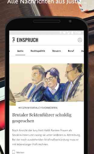 F.A.Z. Einspruch - News-App für Juristen 4