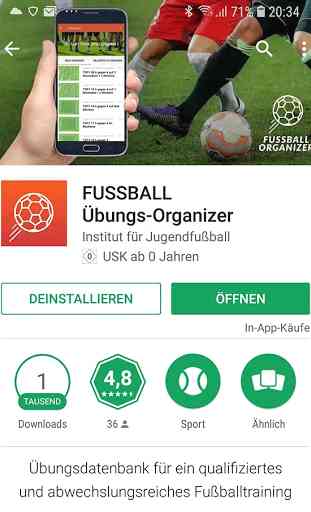 FUSSBALL Übungs-Organizer 2