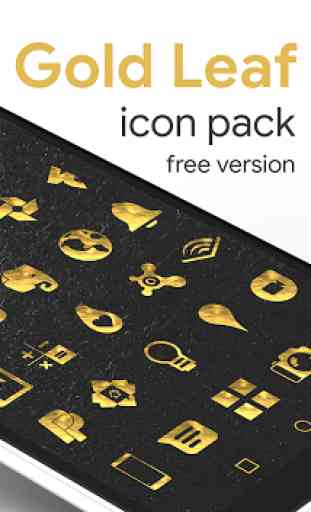 Gold Leaf - Icon Pack (Free Version) 1