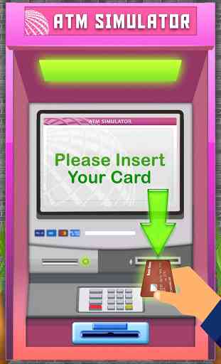 Guichet virtuel ATM Simulator Bank Cashier Gratuit 3