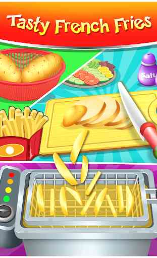 Happy Meal Maker Maker - jeu de cuisine Burger 3