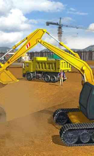 Heavy Excavator Construction Sim 2018 1