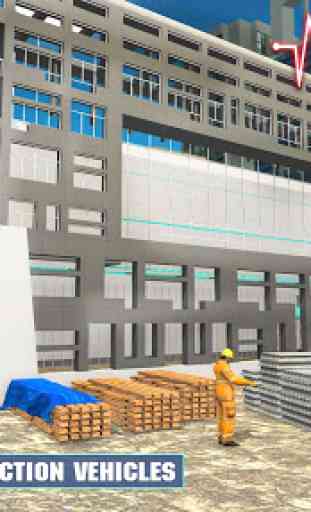 Hôpital Bâtiment Construction Jeux Ville Builder 3