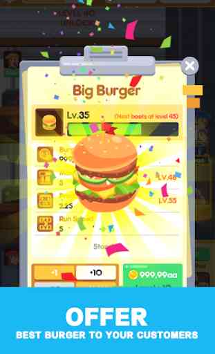 Idle Burger Factory - Tycoon Empire Game 3