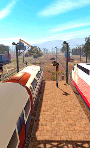 Indian Train Racing Games 3D - Multijoueur 3