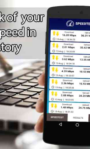 Internet WiFi gratuit 3g, 4g 5G - Checker Speed ​​ 3