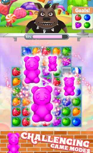 jeux candy game Candy Bears 1