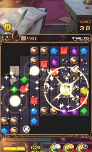 Jewels Magic Quest : Match 3 Puzzle 4