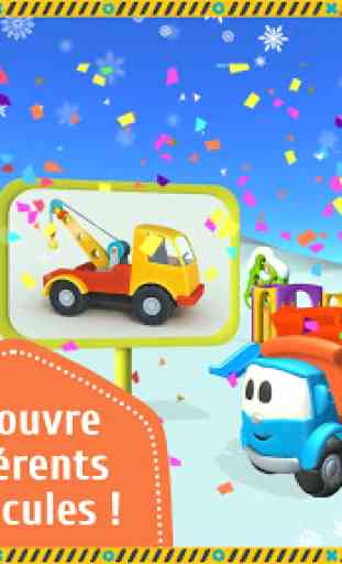 Léo le camion et les voitures : jeux intelligents 1