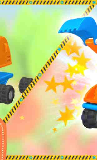 Léo le camion et les voitures : jeux intelligents 3