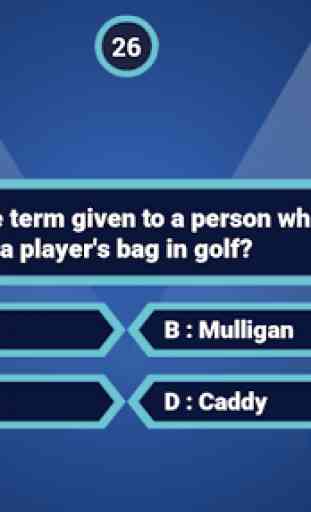 Millionaire Quiz - Fun Trivia Quiz Game 3