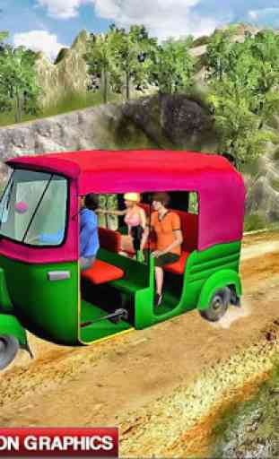 Mountain Auto Tuk Tuk Rickshaw : New Games 2019 2