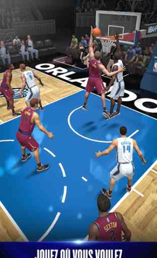 NBA NOW, jeu mobile de basket 2