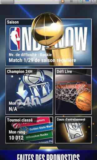 NBA NOW, jeu mobile de basket 4