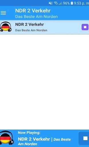 NDR 2 Verkehr Radio App DE Kostenlos Online 1