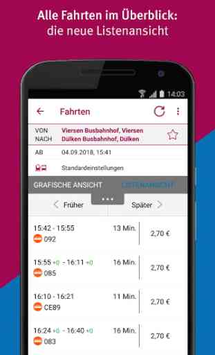 NEW mobil Viersen App - Fahrplan 3