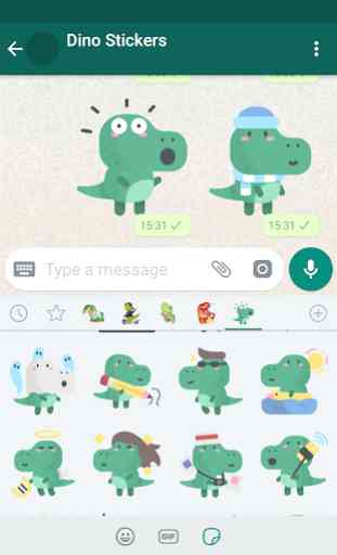 New WAStickerApps - Dinosaur Stickers For Chat 1