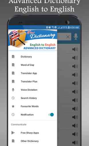 Offline Advanced English Dictionary and Translator 2