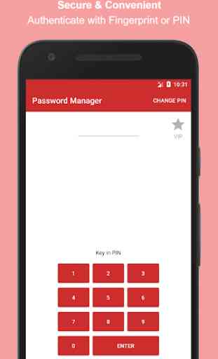 Password Manager: D'empreinte digitale 1