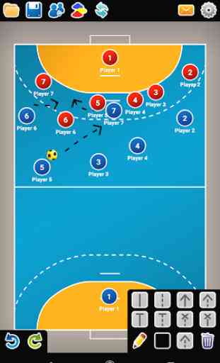Planche Tactique: Handball 1