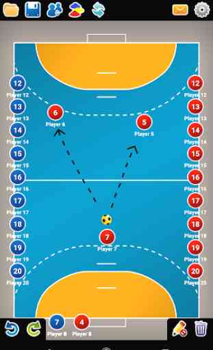 Planche Tactique: Handball 3
