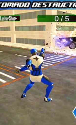 Police héros robot de vitesse: Jeux de robot 4