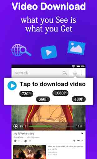 Q Browser - Fast video Download&Browser downloader 2