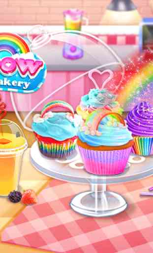 Rainbow Desserts Bakery Party 1