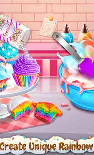 Rainbow Desserts Bakery Party 3
