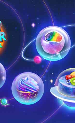 Rainbow Galaxy Mirror Desserts Maker Cooking Games 1