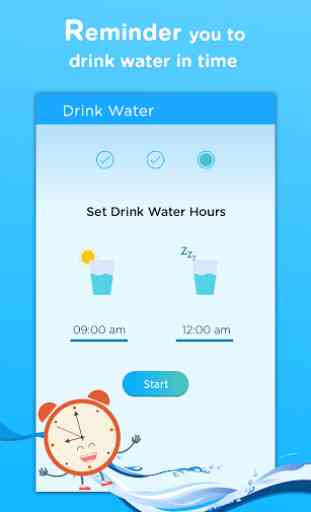 Rappel quotidien de boisson à l'eau: Tracker d'ala 2