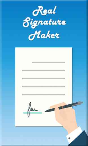 Real Signature Maker : Signature Creator Free 2