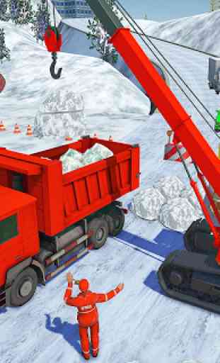 Real Snow Excavator Simulator 2019 2