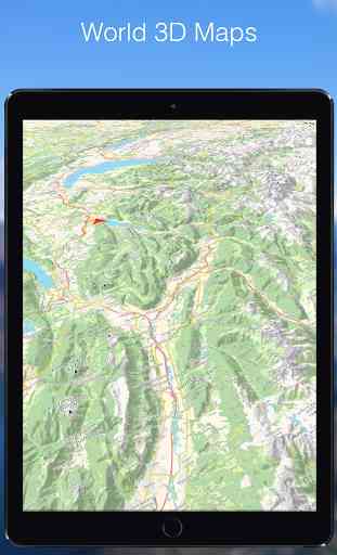 Relief Maps - GPS 3D Randonnée & Trail 4