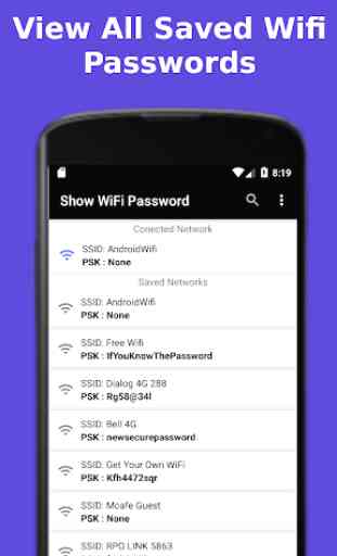 Show WiFi Password 3