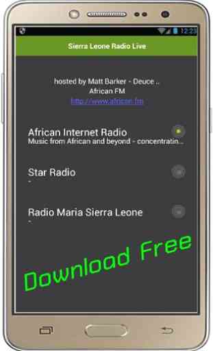 Sierra Leone Radio en direct 2